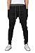 OXYVAN Men's Joggers Pants Elastic Waist Running Sweatpants Harem Trousers