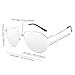 Sunglasses Aviator Color Mirrored for Men Women HDCRAFTER Polarized Sun Glasses
