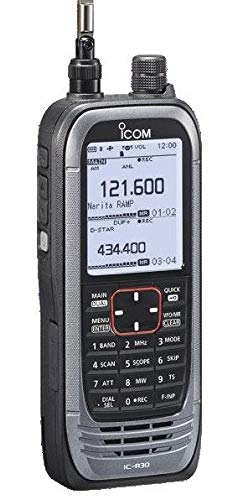 Icom IC-R30 Digital and Analog Wideband Communications Receiver with Dualwatch and Dual Band Recording Functions