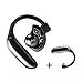 AMINY Bluetooth Headset with SIRI Voice Active Wireless Bluetooth 4.1 Earpiece with Noise Cancelling Handsfree Waterproof Earbuds for iPhone and Android