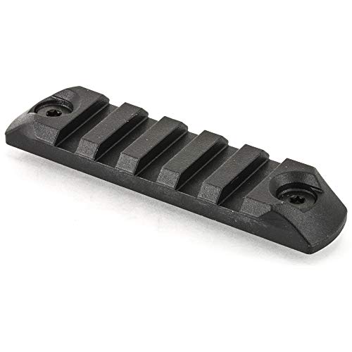 BRAVO COMPANY BCM-KMR-1913-N3-BLK Keymod Nylon Picatinny Rail Section, Black, 3"