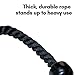 Body-Solid Tools Triceps Rope - High-Carbon Steel Swivel, Ideal for Press Downs, Curls, Crunches, Kickbacks and Deltoid Raises - Home Gym Equipment for Strength Training