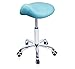 Grace & Grace Professional Saddle Stool Series Hydraulic Swivel Comfortable Ergonomic with Heavy Duty Metal Base for Clinic Dentist Spa Massage Salons Studio (Green)