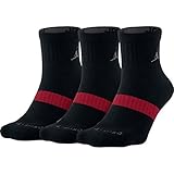 Jordan Nike Men's Low Quarter Dri-Fit Small Socks M