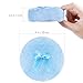 FRCOLOR 3 Pcs Puff for Body Soft Plush Fluffy Foundation Makeup Velour Puffs Fluffy Puff for Talcum with Cute Bowknot (Pink)