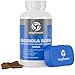 Rhodiola Rosea Supplement Root Extract 500mg Pills - 60 Vegetarian Capsules | Fatigue Fighter | Natural Energy Booster | Improve Memory Loss | Anti Stress | Cortisol Manager | 500 mg Pure Herb Powder