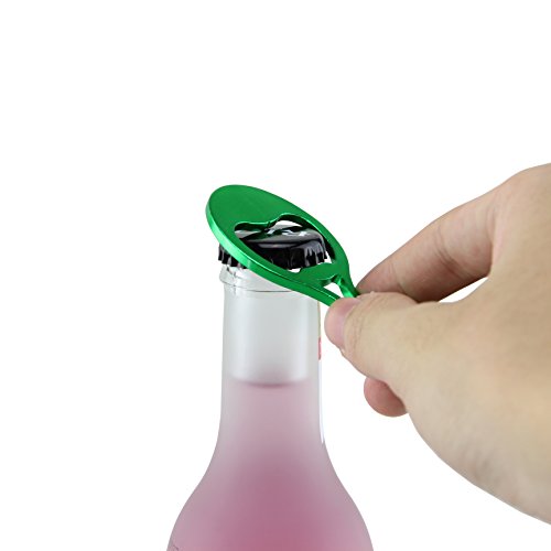 Swatom Tennis Racket Bottle Opener with Keychain Key Ring Accessories (6 PCs) - Thumbnail 7