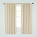 Best Home Fashion Premium Blackout Curtain Panels - Solid Thermal Insulated Window Treatment Blackout Drapes for Bedroom - Back Tab & Rod Pocket (52