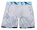 ZENCO Men's Jayden Triangle Geo Print Elastic Waistband Swim Trunks, Blue, L