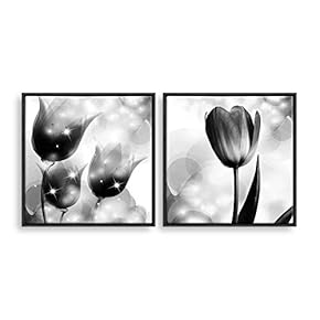 SIGNFORD 2 Piece Framed Canvas Home Artwork Decoration...