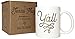 Y'all Texas Mug Gold 11 ounce Coffee Mug with Texas Gift Box