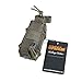 EXCELLENT ELITE SPANKER Open Top M4 M14 M16 AR15 Mag Pouch and Single Pistol Mag Pouch Flashlight Holder Magazine (Ranger Green, Single Pouch)