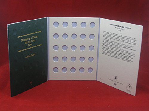 Littleton LCF32 2004-2008 Roosevelt Dime Folder, Volume 3