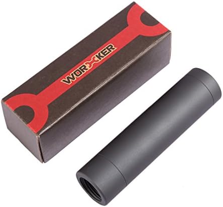 WOLFBUSH Worker Glaze Front Tube Decorator Plastic Upgrade Barrel Pipe Accessory for Nerf(Screw Thread Type)