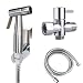 Joyway Bidet Toilet Sprayer Set-Handheld Bidet Sprayer Kit-Bathroom Hand Shower for Muslim Self Cleaning-Premium Stainless Steel Baby Cloth Diaper Sprayer Combo in Washroom