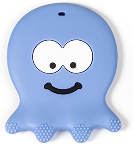 Baby Teething Toys - Sensory Octopus (Light Purple) Teether Made From BPA Free Silicone - Best for 3 6 12 Months, 1 Year Old, Infant, Newborn, Toddler Girl or Boy, Cool Baby Shower and Valentines Gift