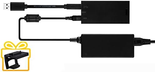 Kinect adapter for Xbox one S,Xbox one X and windows 10 PC,come with a gift:TV mounting clip.