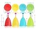 Blossom Menstrual Cup, Say No to Tampons | Get Blossom Cups for Menstrual Days| Period Cup, Reusable Menstrual Cup, Silicone Cup (Large Menstrual Cup, Blue)