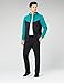 Peak Velocity Men's Quantum Fleece Full-Zip Loose-Fit Hoodie