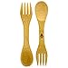 Forestry Labs Bamboo Sporks – Pack of 4 – Simply 100% Bamboo Eating Utensilsthumb 3