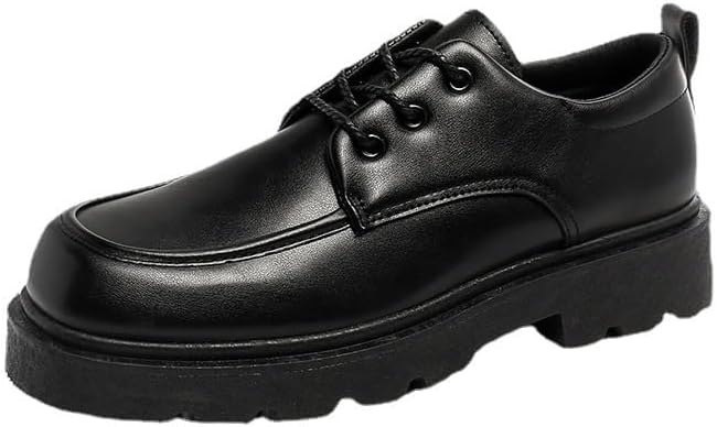 Bed Stu Black Leather Oxford Low Top Lace Up Square Toe Casual Shoes Men\'s Sz 42 Bed Stu Black Leather Oxford Low Top Lace Up Square Toe  main image 3