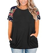 Short Sleeve Tees Casual Tunics Blouses 
