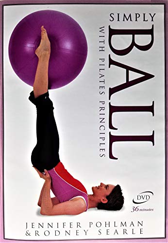 Simply Ball with Pilates Principles (Dvd) by Jennifer Pohlman (CD-ROM)