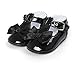 QGAKAGO Infant Baby Girls Bowknot Soft Sole Prewalker Mary Jane Shoes Princess Wedding Party Dress Shoes (6-12 Months Infant, Black)