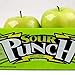 Sour Punch Straws, Sweet & Sour Apple Fruit Flavor, Chewy Candy, 4.5oz Tray (24 Pack)