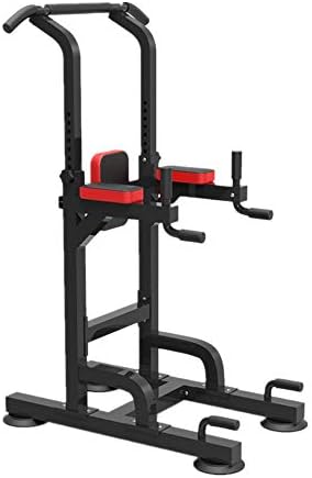 MDYYD Power Tower Household Horizontal Bar Pull-ups Multi-Function Adjustable Single Parallel Bars Humanized Design Pull Up Bar (Color : Black, Size : One Size)