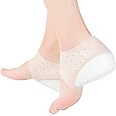 Heel Protectors Stretchy Heel Cups Cushion Support Invisible Height Elevators Shock Absorption Heel Heal Dry Cracked Heels, Achilles (5cm)