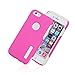 Emixc iPhone 6 6S Case Thin Dual Layer Hybrid Protective Case for iPhone 6 and iPhone 6S (Hot Pink / White)