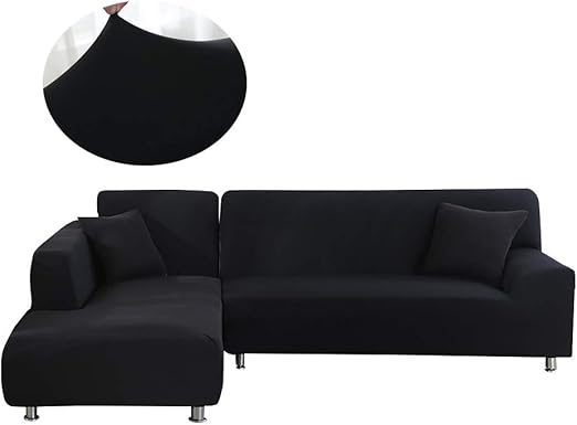 Amazon Com Mingfuxin Sofa Covers For L Shape 2pcs Polyester