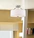 Possini Euro Design Halsted Modern Close to Ceiling Light Semi Flush Mount Fixture 15