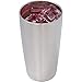 YORXZ Stainless Steel Double-Wall Vacuum Tumbler with Sliding Lid and Straw (20 oz)