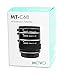 MOVO PRO CHROME 3-Piece AF Macro Extension Tube Set for Canon EOS DSLR Camera 12mm, 20mm, 36mm, Maintains Full Auto Focus Metering and Electronic Pass Thru Contact Easy On Off Auto Focus Lens Extender