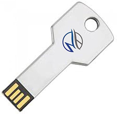 MATZ Pendrive 32GB - Key Shape Metalic Slim (Steel Body)