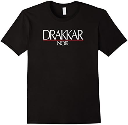 Mens Drakkar Noir T-Shirt Large Black
