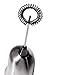 Ozeri Deluxe Milk Frother & Whisk in Stainless Steel, with Stand and 4 Frothing Attachments
