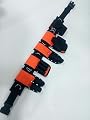 Scaffolding Visible Naylon Padded Tools Belt - Super 8 IN 1 ToolSet Edition With Safety Lanyards