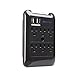 Cable Matters 6 Outlet Wall Mount Surge Protector with USB Charging in Black (Updated Version with Dimmed LED Light)