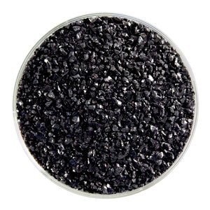 5 Oz Stiff Black Opal Medium Frit - 90 Coe