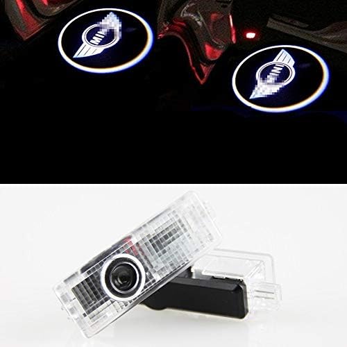 Casloyal 2 Pieces Car Door Lights LED 3D Car Ghost Shadow Light Entry Lighting Welcome Projector Lamp Logo Light