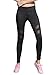 Womens Girls Tights Mesh Panels Stretchy Yoga Fitness Running Leggings Pants