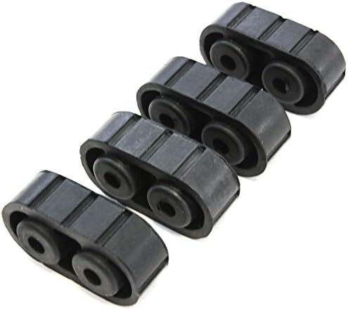 Red Hound Auto4pc Exhaust Insulators Reduce Vibration Compatible with GMC Jimmy Chevrolet Blazer & More - Hanger Check Listing for Full Application Details