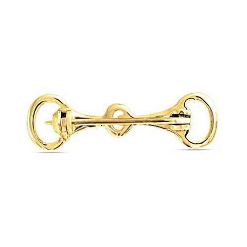 Simple-Equestrian-Gift-Double-Snaffle-Bit-Horse-Snaffle-Bit-Brooch-Pin-For-Women-14k-Gold-Plated-925-Sterling-Silver