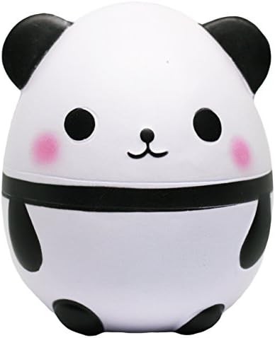 B4MBOO Best Quality Prime 6" Cute Panda Squishy Jumbo Cream Scented Squishies| Very Slow Rising| Kids Toys Gift Fun Collection Stress Relief| Extra Large Size| Lab tested to American safety standard
