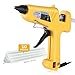 Hot Glue Gun , CCbetter 100W Hot Melt Glue Gun Adjustable High Temperature Melt Adhesive Glue Gun with 10 pcs Glue Sticks for DIY, Craft, Sealing, Repairs, Light and Heavy Duty, Yellow