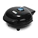 Dash DMS001BK Mini Maker Electric Round Griddle for Individual Pancakes, Cookies, Eggs & other on the go Breakfast, Lunch & Snacks with Indicator Light + Included Recipe Book - Black primary
