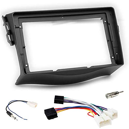 Sound-way - 9" inch dash car stereo facia radio adapter compatible with Toyota Rav 4 2006-2012 - KA22-978